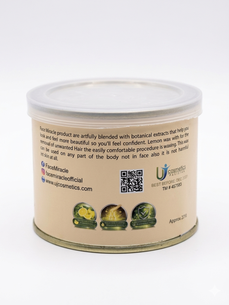 Face Miracle Lemon Finger Wax