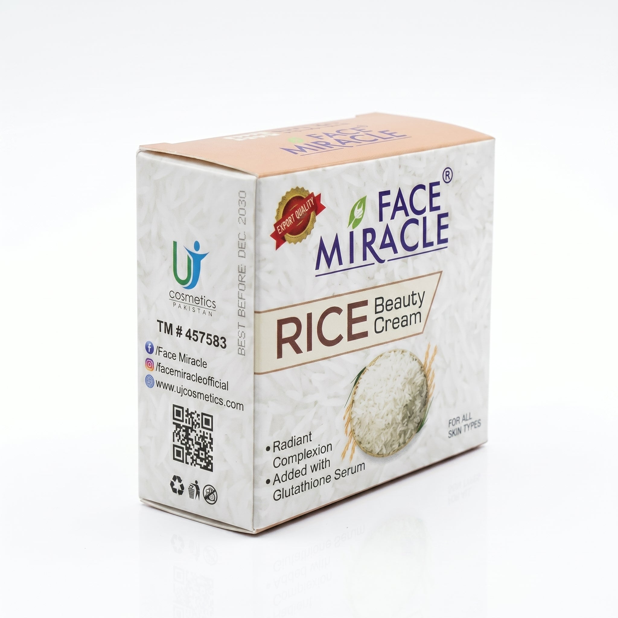 Face Miracle Rice Cream