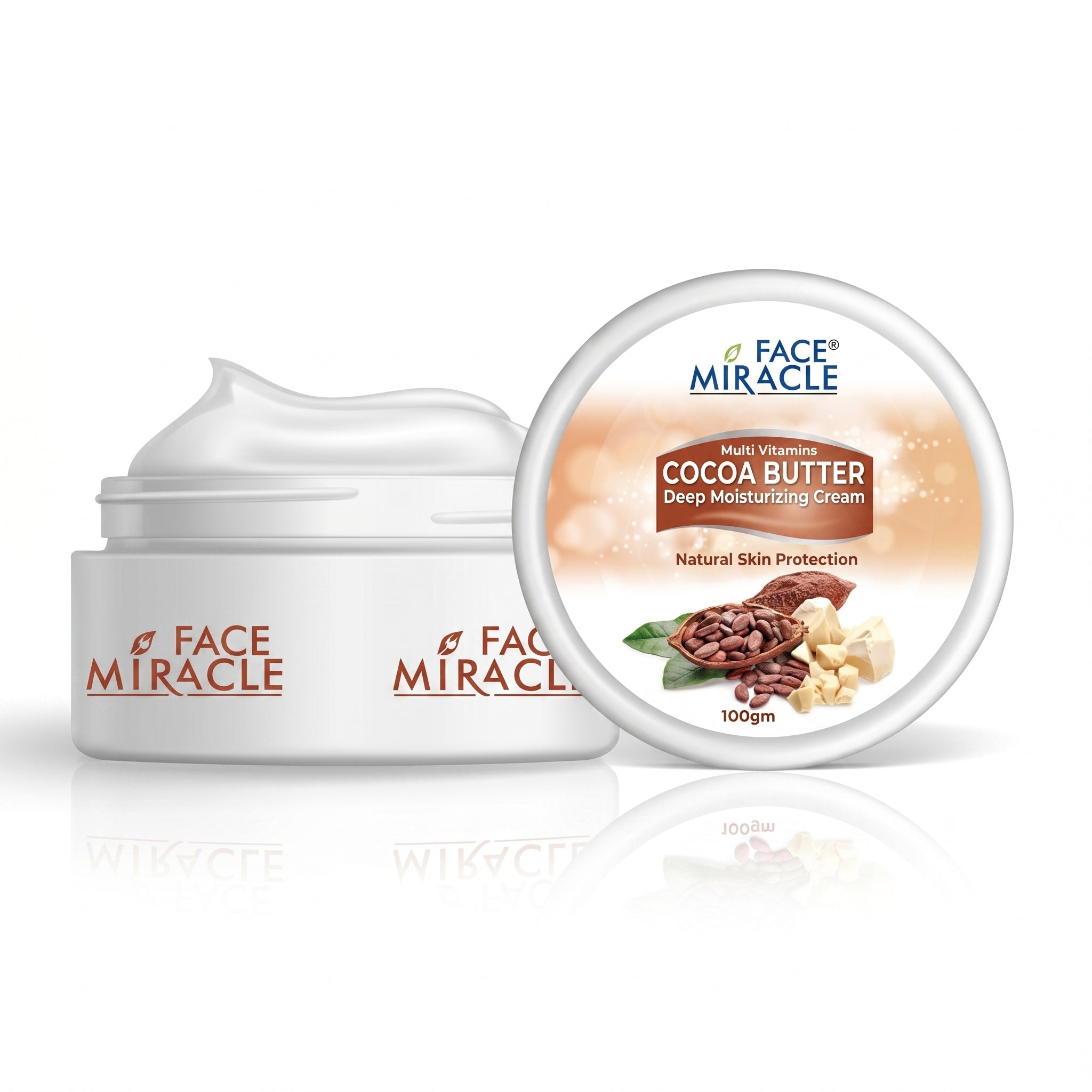 Face Miracle Cocoa Butter Moisturising Cream 135g