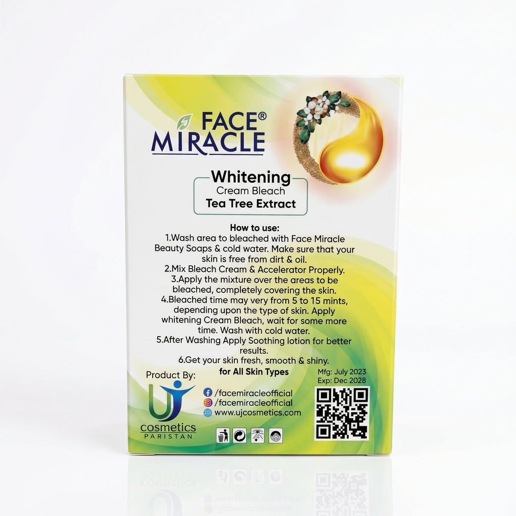 Face Miracle Tea Tree Bleach Cream
